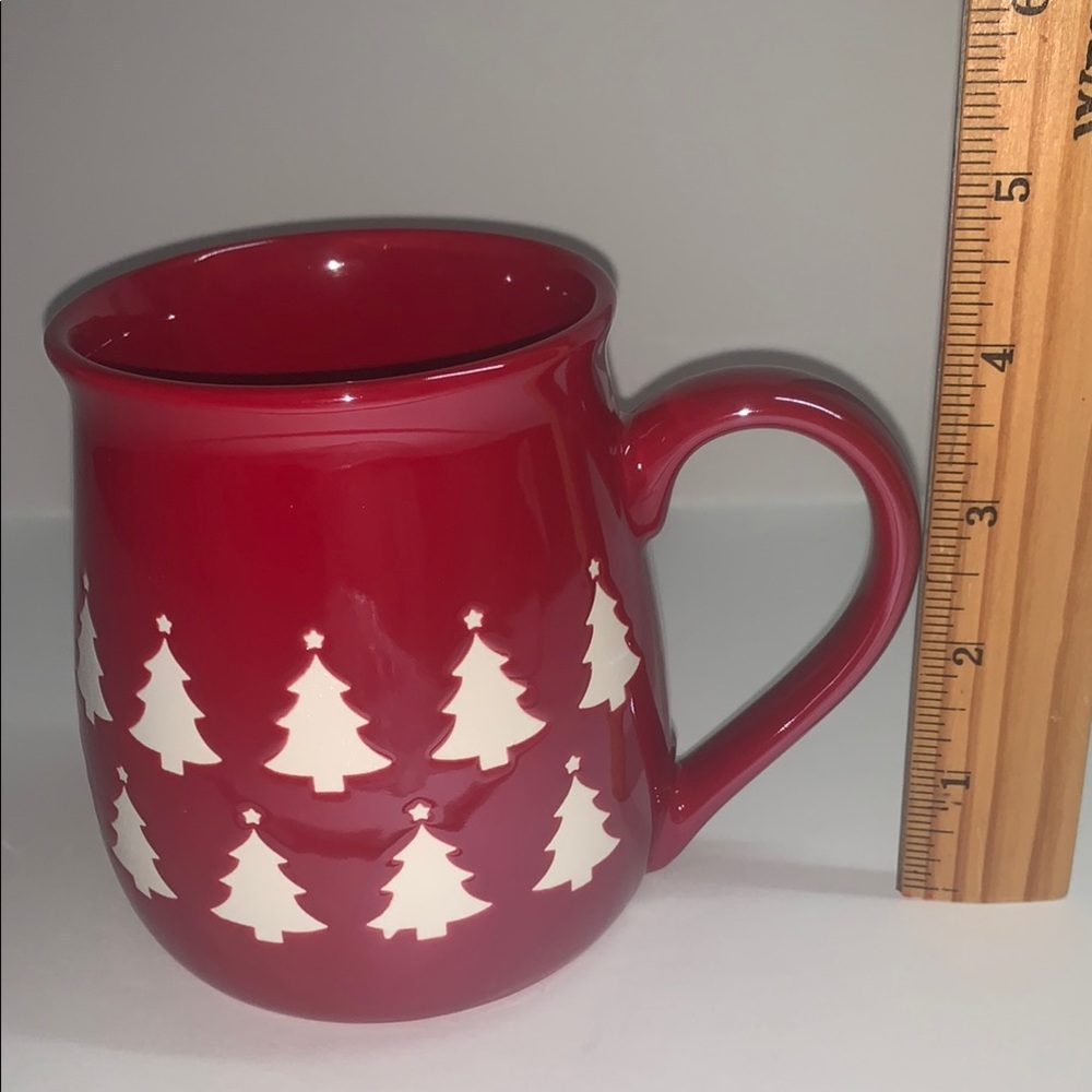 Grateful Gatherings Red Christmas Tree Mug - Picture 7 of 8